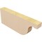 Ekena Millwork 2in. W x 6in. H x 16in. L Del Monte Woodgrain TimberThane Rafter Tail, Primed Tan RFTUR02X06X16DELRCPR - alternate 2